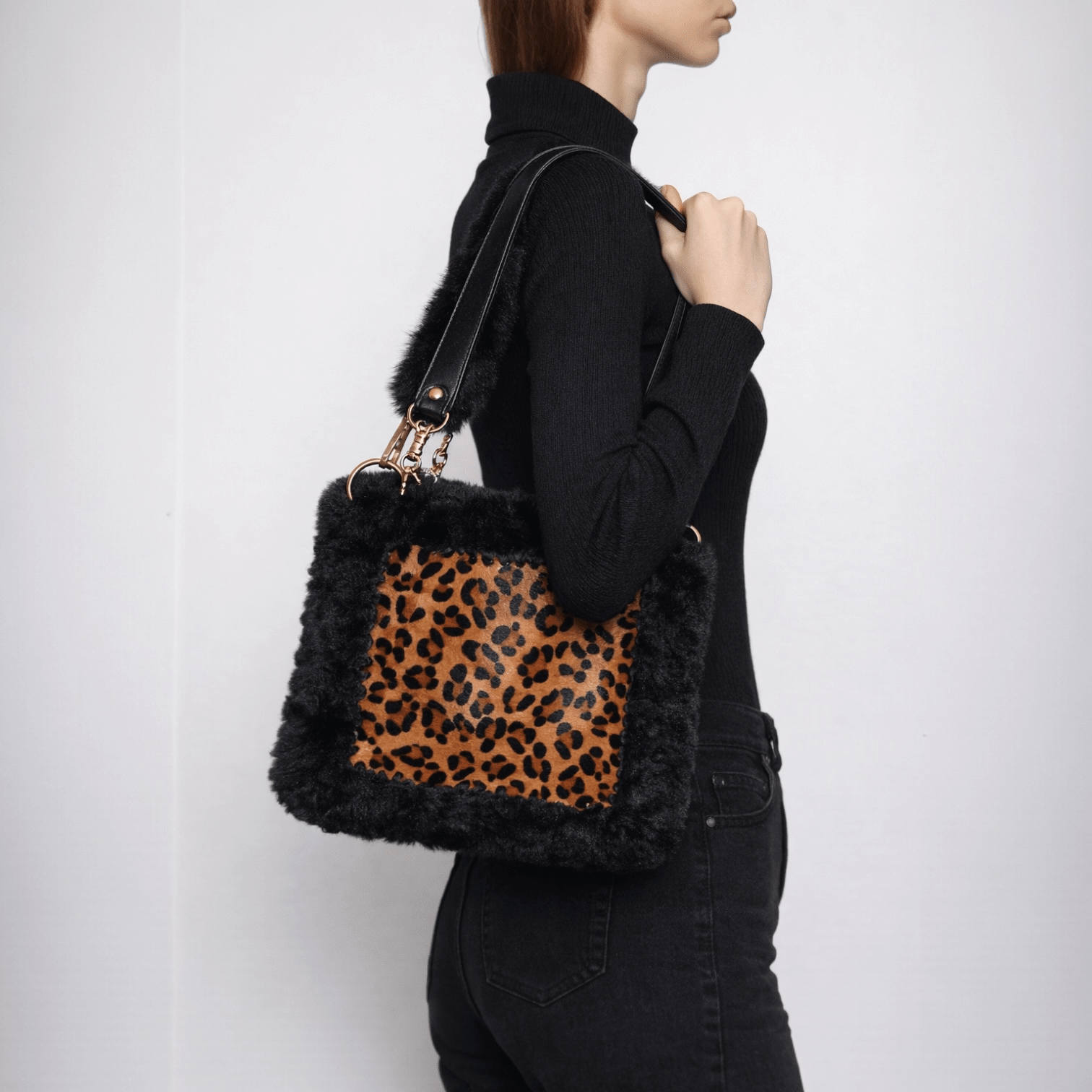 Leopard Muse | Crochet Tote Made in Italy - Bagfy
